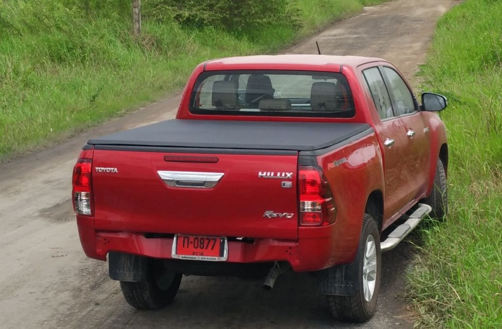 Тент мягкий (трубочка) - Toyota Hilux 2015-2024 - Тенты