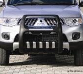 Защита переднего бампера QT002 PASIFIC - Mitsubishi L200 2006-2015 - Защита переднего бампера