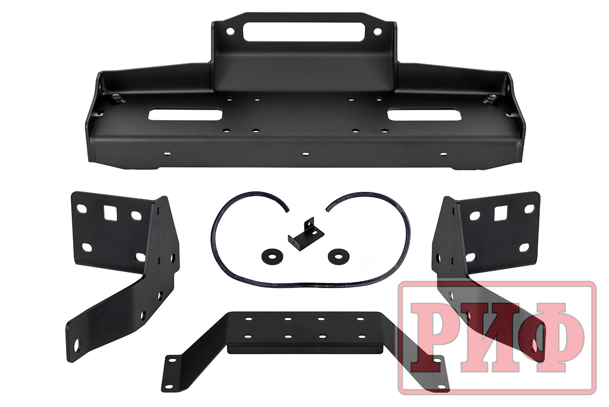 Changan Hunter / Площадка под лебедку / Площадка РИФ под лебёдку в штатный бампер Changan Hunter Plus