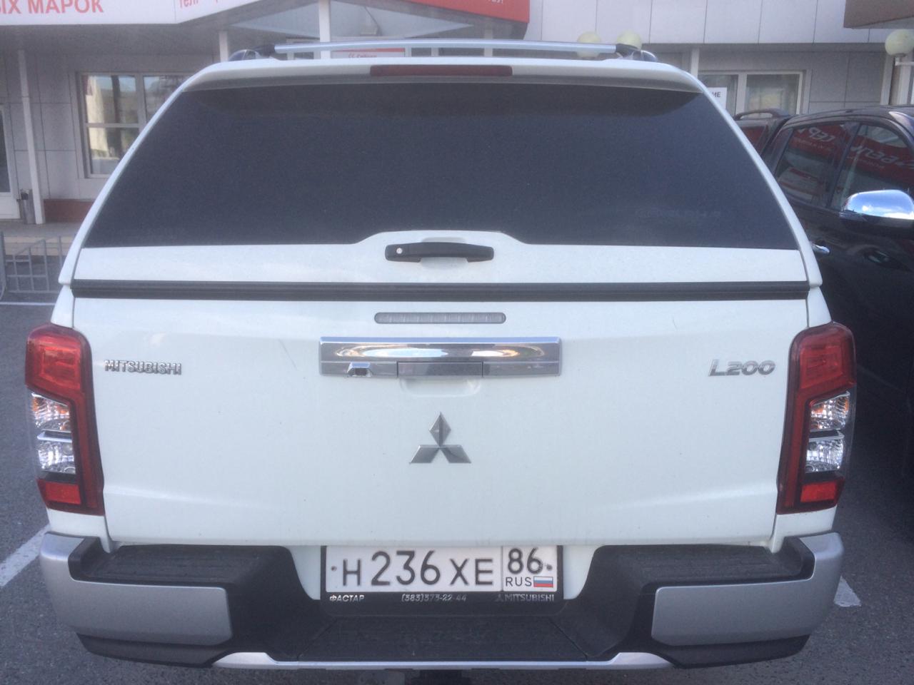 Кунг GSR (приоткрывающиеся окна) - Mitsubishi L200 2015-2024 - Кунги - 