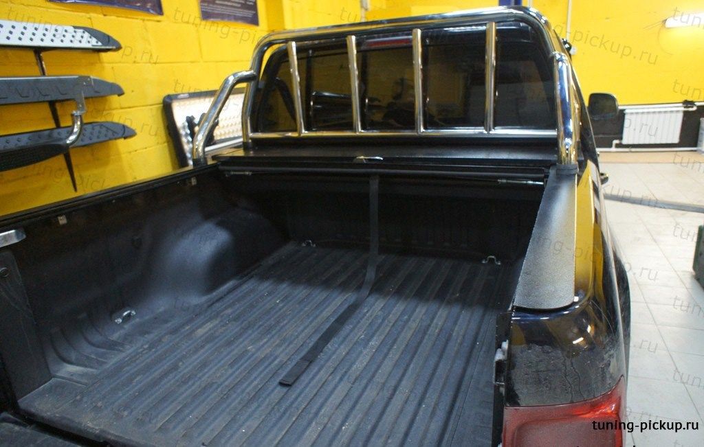 Крышка Rollback из алюминия с усилительной дугой  - Volkswagen Amarok - Крышка кузова