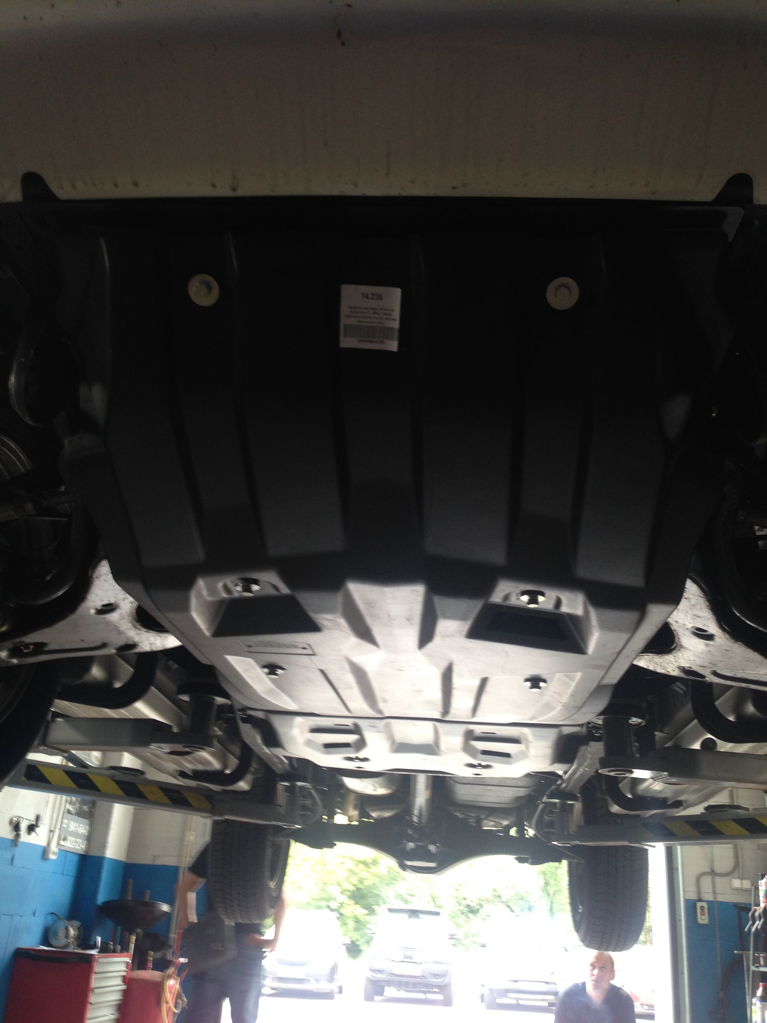 Mitsubishi / L200 2015-2024 / Защита ДВС, РК, КПП, Т.Б. / ЗАЩИТА КАРТЕРА, КПП И РК MITSUBISHI L-200, V-ВСЕ; МКПП (2015-2018), АКПП (2015-) (КОМПОЗИТ)