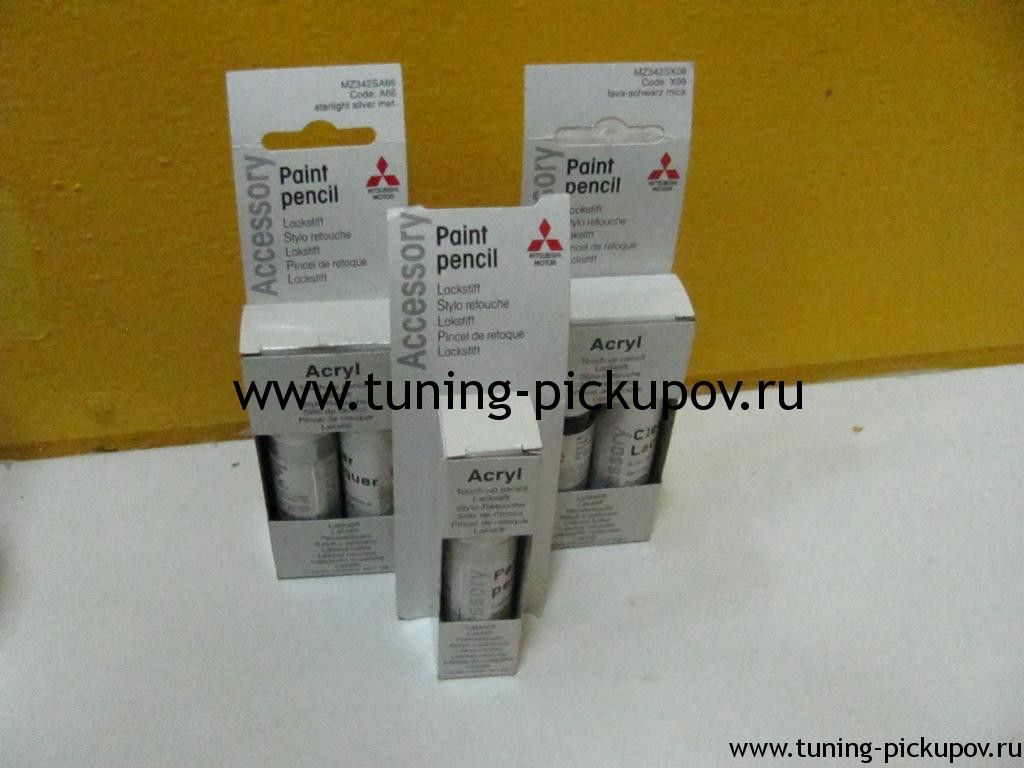 Карандаш для подкраски сколов  - Mitsubishi L200 2006-2015 - Карандаш для подкраски сколов 