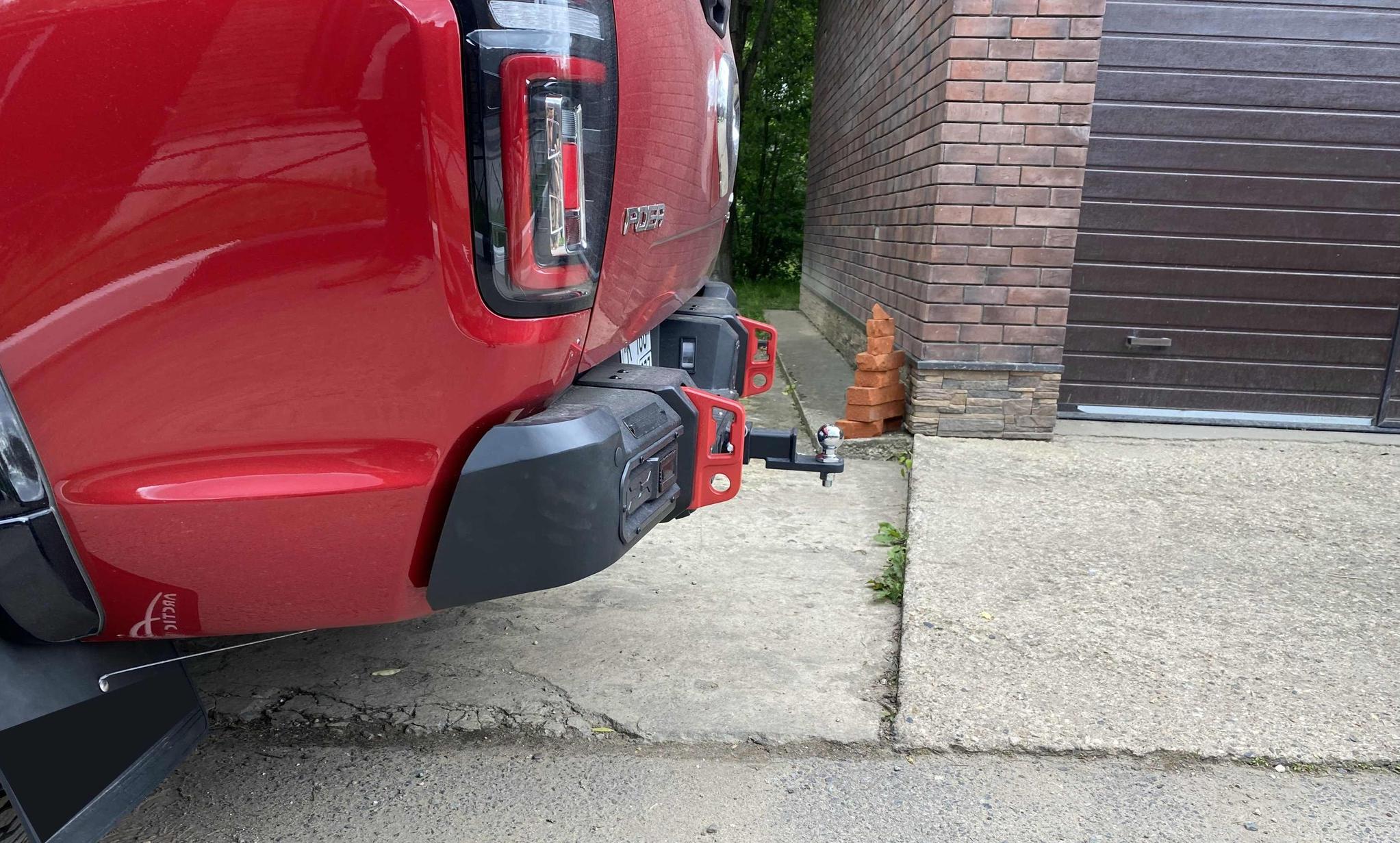 Great Wall / Poer / Бампер задний / Задний бампер силовой