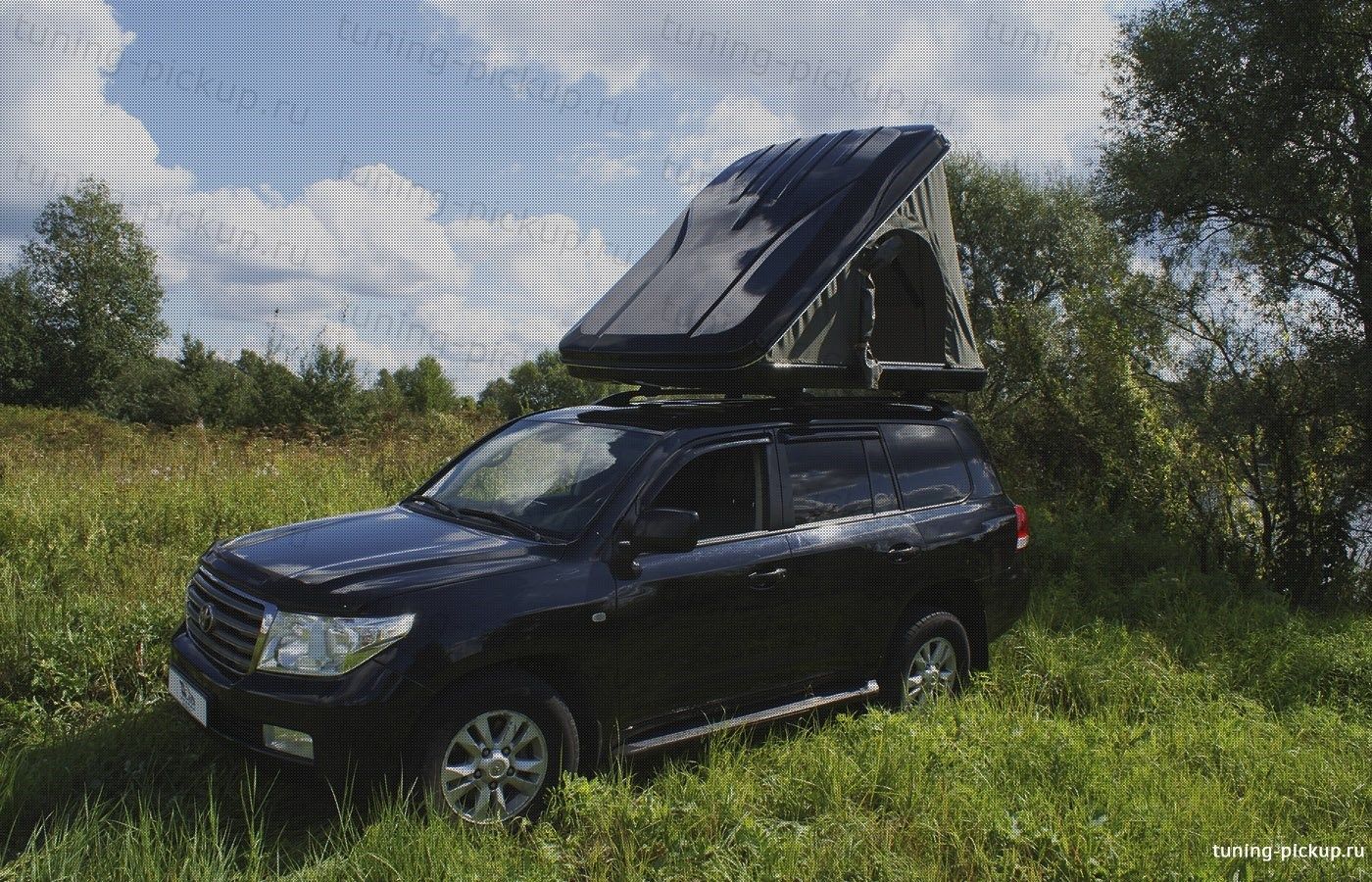 Автопалатка модель 3-02 (3 входа)  - Mitsubishi L200 2015-2024 - Палатки