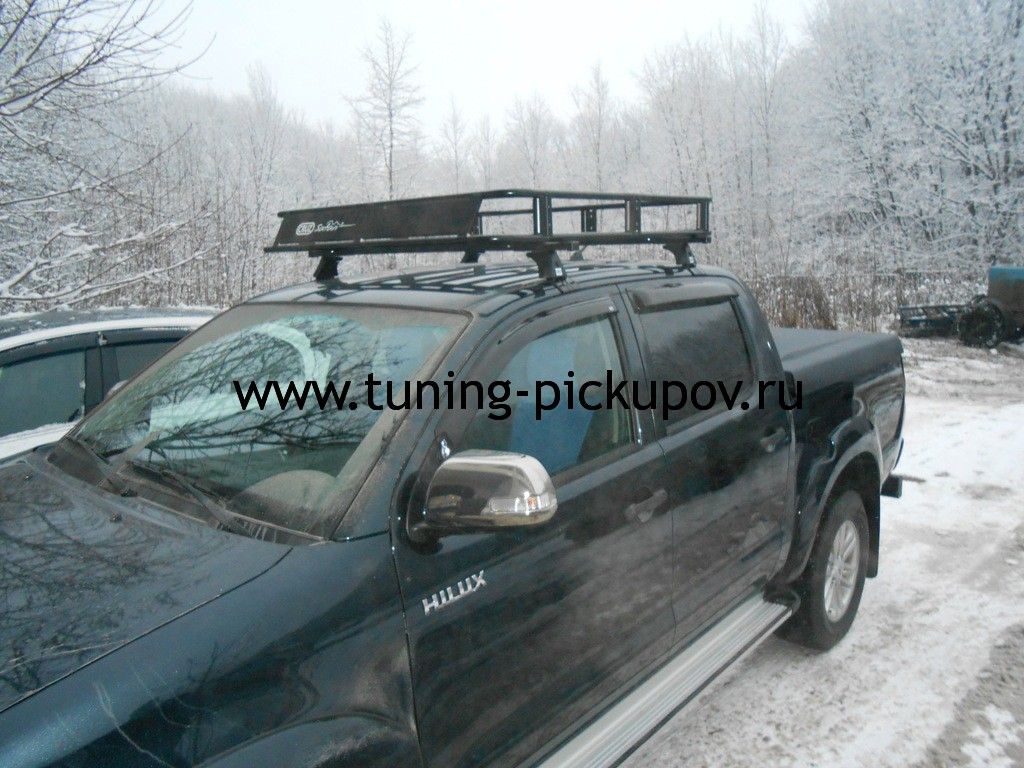 Экспедиционная корзина CRUZ SAFARI 120смх127см. - Mitsubishi L200 2006-2015 - Багажник экспедиционный