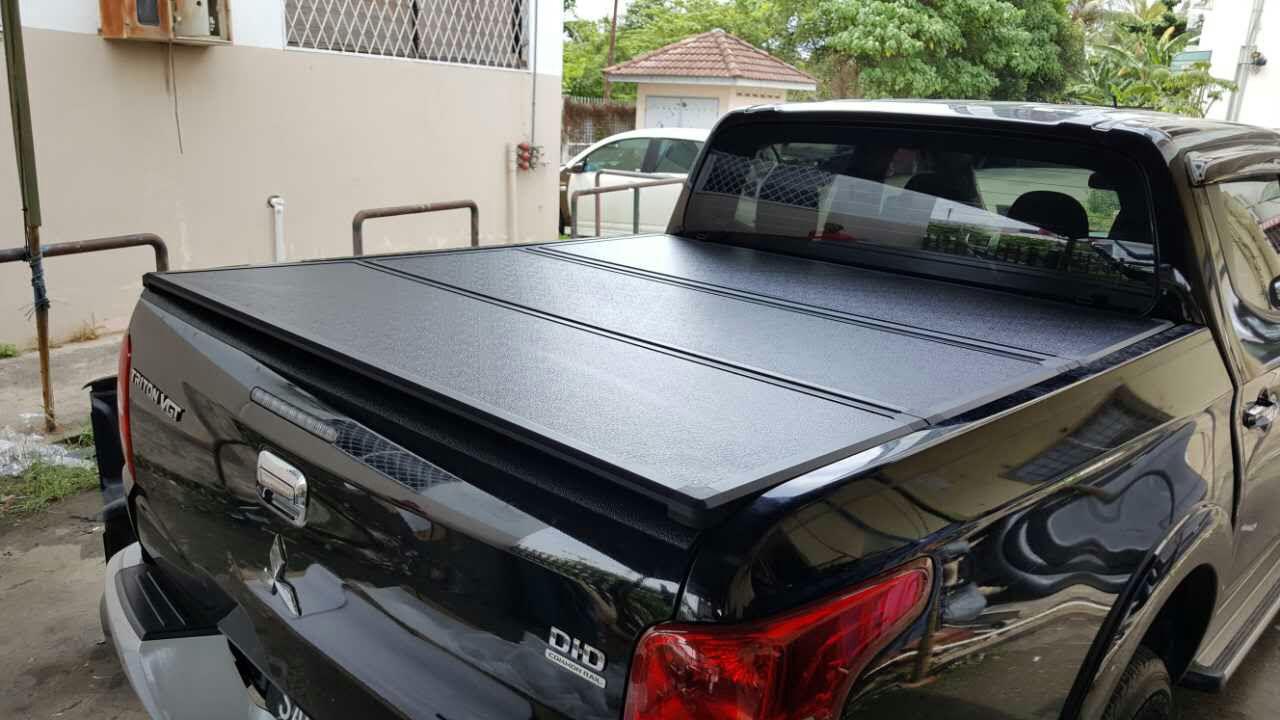 Mitsubishi / L200 2015-2024 / Крышки кузова / Крышка кузова 3х жесткая трехсекционная