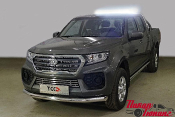 Great Wall / Защита переднего бампера / Защита переднего бампера для GW Wingle 7 / Защита передняя нижняя 76,1 мм для Wingle 7