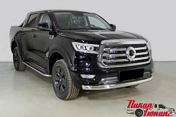 Great Wall / Защита переднего бампера / Защита переднего бампера для GW Poer / Защита передняя нижняя 76,1 мм POER