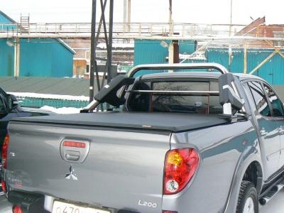 Дуга безопасности кузова KK-07, овал Ø70×85 мм. Triton - Mitsubishi L200 2006-2015 - Защитные дуги  - 