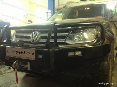 Бампер передний усиленный - Volkswagen Amarok - Бампер передний - 