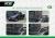 Рейлинги из алюминиевых труб Maxport Black - Toyota Hilux 2015-2024 - Рейлинги - 