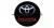 Подсветка в двери MyDean CLL-001 с логотипом Toyota комплект 2 шт. - Toyota Hilux 2011-2015 - Светодиодная подсветка в дверь - 