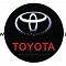 Подсветка в двери MyDean CLL-001 с логотипом Toyota комплект 2 шт. - Toyota Hilux 2011-2015 - Светодиодная подсветка в дверь - 