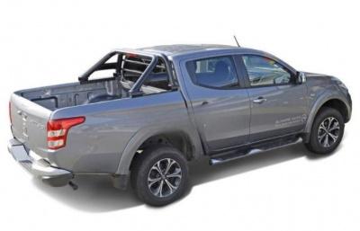Дуга защитная (m2-black)  - Mitsubishi L200 2015-2024 - Защитные дуги в кузов - 