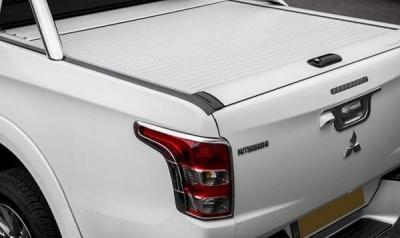 Крышка Top Roll Bar (серебристый, с серебристой дугой) - Mitsubishi L200 2015-2024 - Крышки кузова - 