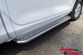 Great Wall / Пороги / Пороги для GW Poer King Kong / Пороги с площадкой 60,3 мм для Poer King Kong