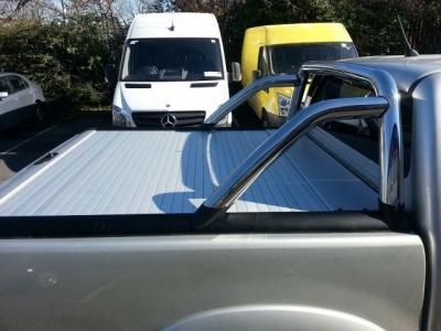 Крышка Top Roll Bar (silver / black) с дугами (silver / black) Toyota Hilux 2015-2024