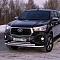 Защита переднего бампера (двойная) 60,3/60,3 мм - Toyota Hilux 2015-2024 - Защита переднего бампера  - 