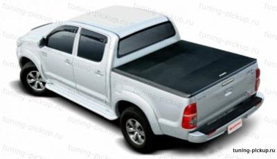 Тент Soft Lid трехсекционный, виниловый  - Mitsubishi L200 2015-2024 - Тент усиленный - 