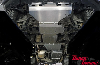 Dongfeng / Защита радиатора, картера, кпп, рк - / Защита радиатора, картера, кпп, раздаточной коробки, бака, емкости AdBlue для Dongfeng DF6 2.3D AT Luxury 2022-