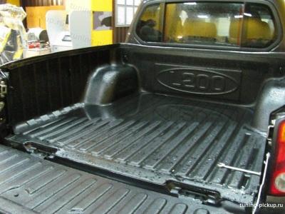 Вкладыш в кузов под борт (короткий кузов)  - Mitsubishi L200 2006-2015 - Вкладыш в кузов - 