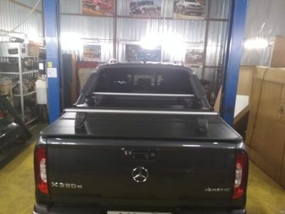Крышка алюминиевая трехсекционная  Toyota Hilux 2015-2024