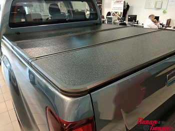 Isuzu D Max / Крышки / Крышка 3х секционная алюминиевая