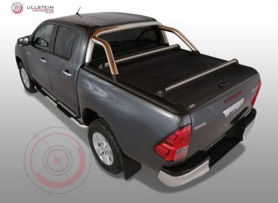 Крышка Top Roll Bar (silver / black) с дугами (silver / black) Toyota Hilux 2015-2024