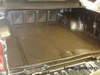 Коврик в багажник - Mitsubishi L200 2006-2015 - Коврики салона и багажника - 