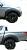 Расширители колесных арок OFF-ROAD STYLE - Mitsubishi L200 2015-2024 - Расширители колесных арок