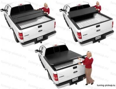 Крышка кузова Extang Solid Fold (США) - Nissan Navara - Крышка кузова - 