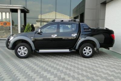 Пороги AB001 AVANGARDE SILVER Triton - Mitsubishi L200 2006-2015 - Пороги - 