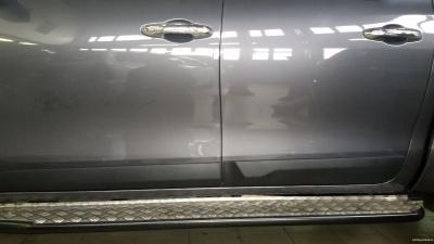 Пороги усиленные - Toyota Hilux 2015-2024 - Пороги - 