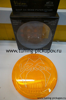 Mitsubishi / L200 2015-2024 / Дополнительная светодиодная оптика / Защитная оранжевая крышка (Евро свет)