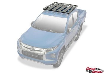Mitsubishi / L200 2015-2024 / Багажник экспедиционный / Багажник алюминиевый (платформа с креплением) 1235x1430