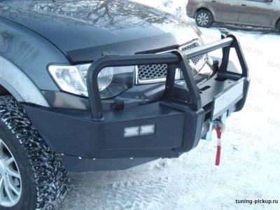 Передний бампер усиленный PIAK - Mitsubishi L200 2006-2015 - Бампер передний - 