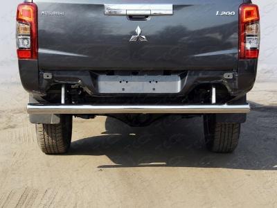 Защита заднего бампера 76,1мм. для т.с. без бампера - Mitsubishi L200 2015-2024 - Защита заднего бампера - 