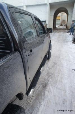 Пороги TT002 DRAGOS  - Nissan NP300 - Пороги - 