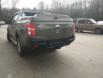 Mitsubishi / L200 2015-2024 / Бампер задний / Бампер задний усиленный (композитный) для а.м. до 2019г