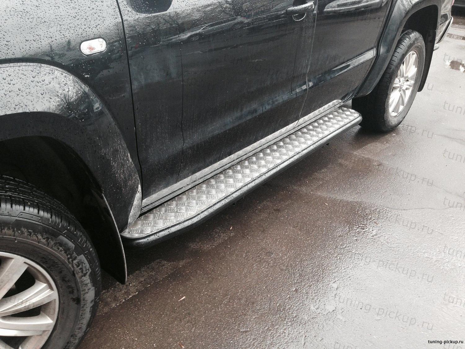 Пороги силовые - Volkswagen Amarok - Пороги - 