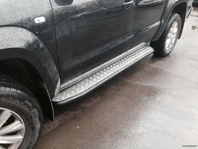 Пороги силовые - Volkswagen Amarok - Пороги - 