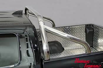 Great Wall / Защитные дуги в кузов пикапа / Дуги для Poer / Защита кузова 75х42 мм для Poer