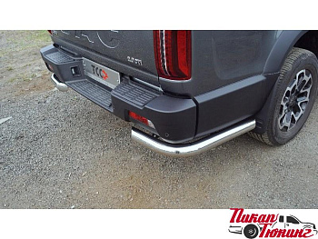 JAC / T9 / Защита заднего бампера / Защита задняя (уголки) 76,1 мм для JAC T9