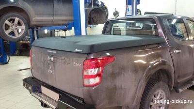 Крышка из АБС пластика (механическая) - Mitsubishi L200 2015-2024 - Крышки кузова - 
