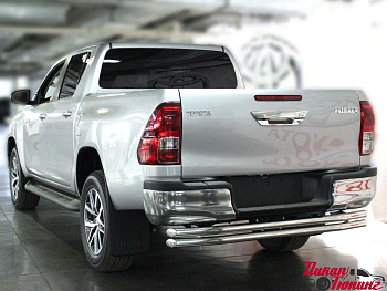 Toyota Hilux / Защита заднего бампера / Защита заднего бампера d53/53