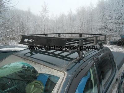 Экспедиционная корзина CRUZ SAFARI 120смх127см. - Mitsubishi L200 2006-2015 - Багажник экспедиционный - 