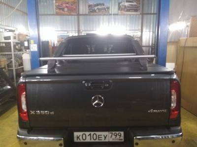 Крышка алюминиевая трехсекционная  Toyota Hilux 2015-2024