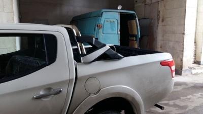 Дуга безопасности кузова пикапа, овал Ø70×85мм. - Fiat FullBack - Дуга в кузов - 