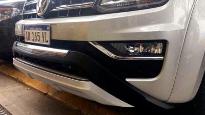 Защита переднего бампера OE-Style - Volkswagen Amarok - Защита переднего бампера - 